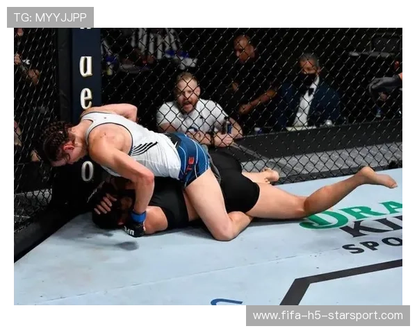 UFC重量级大战血花四溅，裁判被迫提前终止比赛